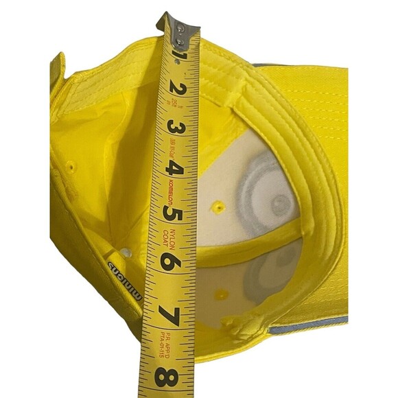 Minions Goggles Adjustable Youth Baseball Cap Yellow - Picture 10 of 14